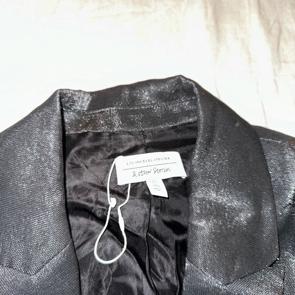 & OTHER STORIES Metallic Blazer Dress (D3) - Picture 8 of 8